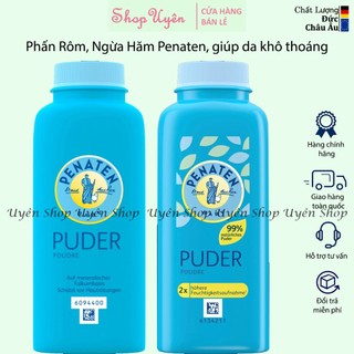 Phấn rôm Penaten Puder cho bé Hàng Đức, Giúp da luôn khô thoáng, ngừa hăm tã, mẩn đỏ, lọ 100g