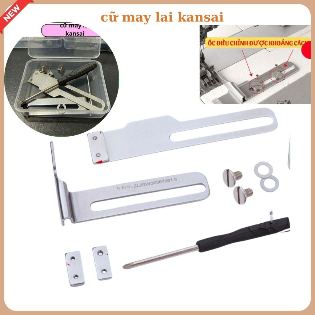 cữ may lai kansai mẫu mới sử dụng cho máy kansai công nghiệp