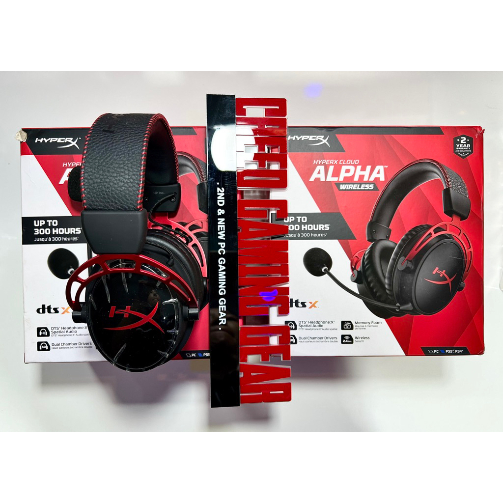 Tai nghe Kingston HyperX Cloud Alpha/ Alpha S/ Alpha Wireless Blue đã qua sử dụng