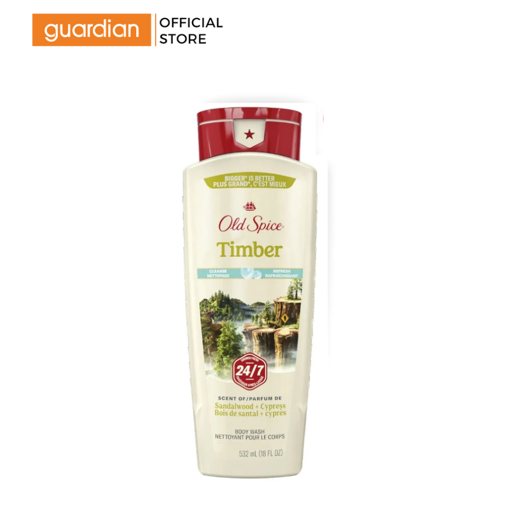 Sữa Tắm Dạng Gel Old Spice Timber 532Ml