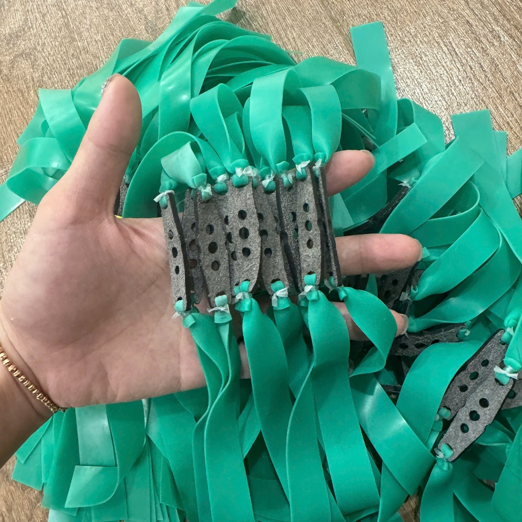 combo 10 dây hunter xanh ngọc kéo tới má sịn sò, dây thun cao su bền đẹp buộc da sẵn(hàng sịn)