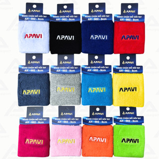 Băng chặn mồ hôi tay Pickleball chính hãng APAVI AH-002 chất liệu cotton co giãn thấm hút mồ hôi tốt