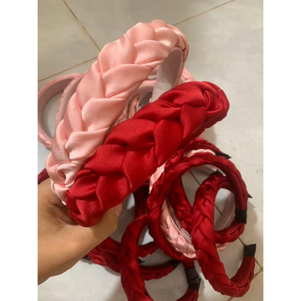bờm lụa Tết dây đủ màu mắt thưa cho mẹ và bé sỉ+lẻ