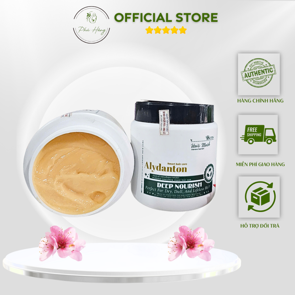 Dầu Hấp Ủ Tóc ALYDANTON COLLAGEN 1000ML Phục Hồi Tóc Hư Tổn Khô Sơ