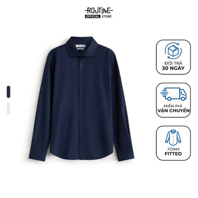 Áo Sơ Mi Tay Dài Nam  Form Fitted - Routine 10F25SHL011