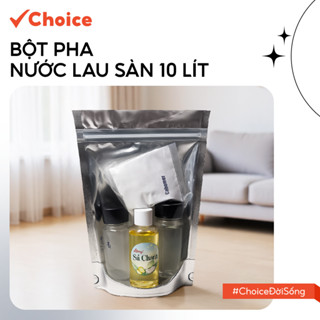   Choice  Bột pha nước lau sàn 10 lít FM2-2268-5 hương sả chanh quế bạc hà 