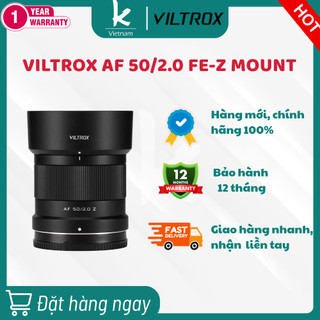  Ống kính Viltrox AF 50mm F2.0 Air FE Z Series dành cho máy ảnh Full Frame 