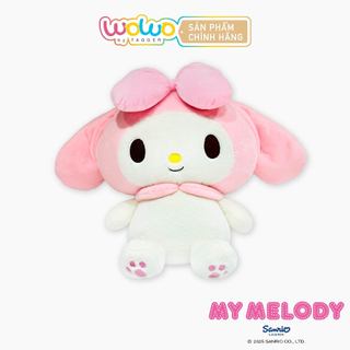  Gấu bông thỏ My Melody Hồng Size to 45cm Thú bông Quà tặng Dễ thương An toàn cho bé - Chính hãng từ WOWO by TAGGER 