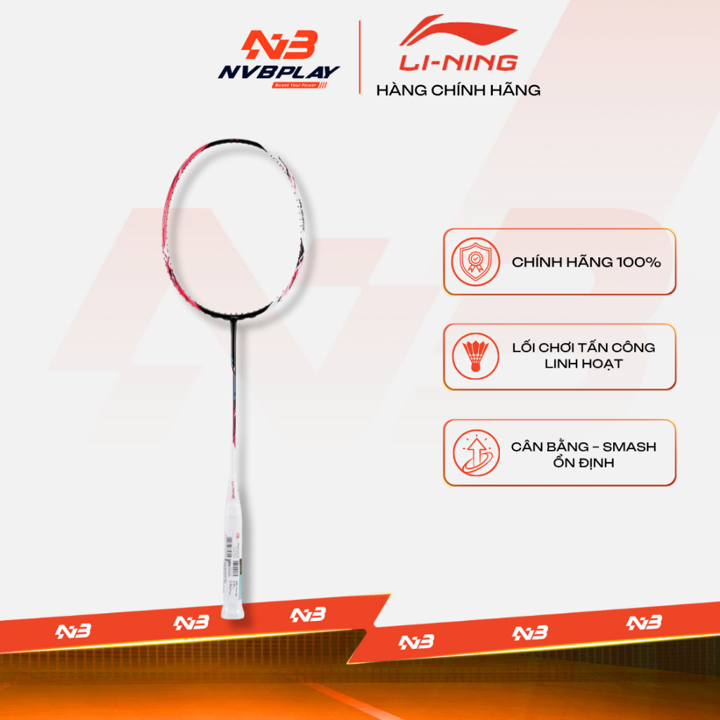 Vợt Cầu Lông Li-ning Halbertec 4000 - 4U (Chưa Căng Dây) - Hàng Chính Hãng