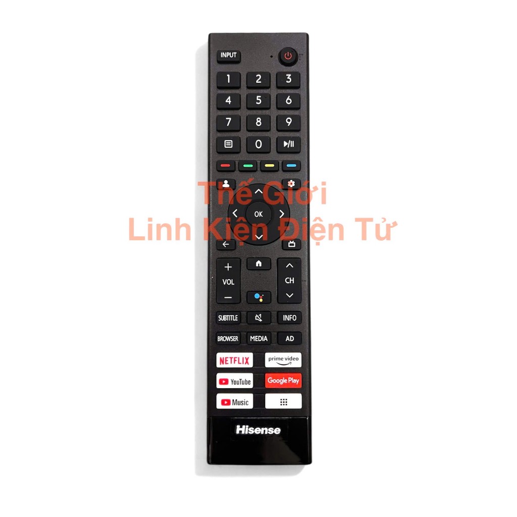 Điều Khiển Remote Tivi Hisense ( Giọng Nói )