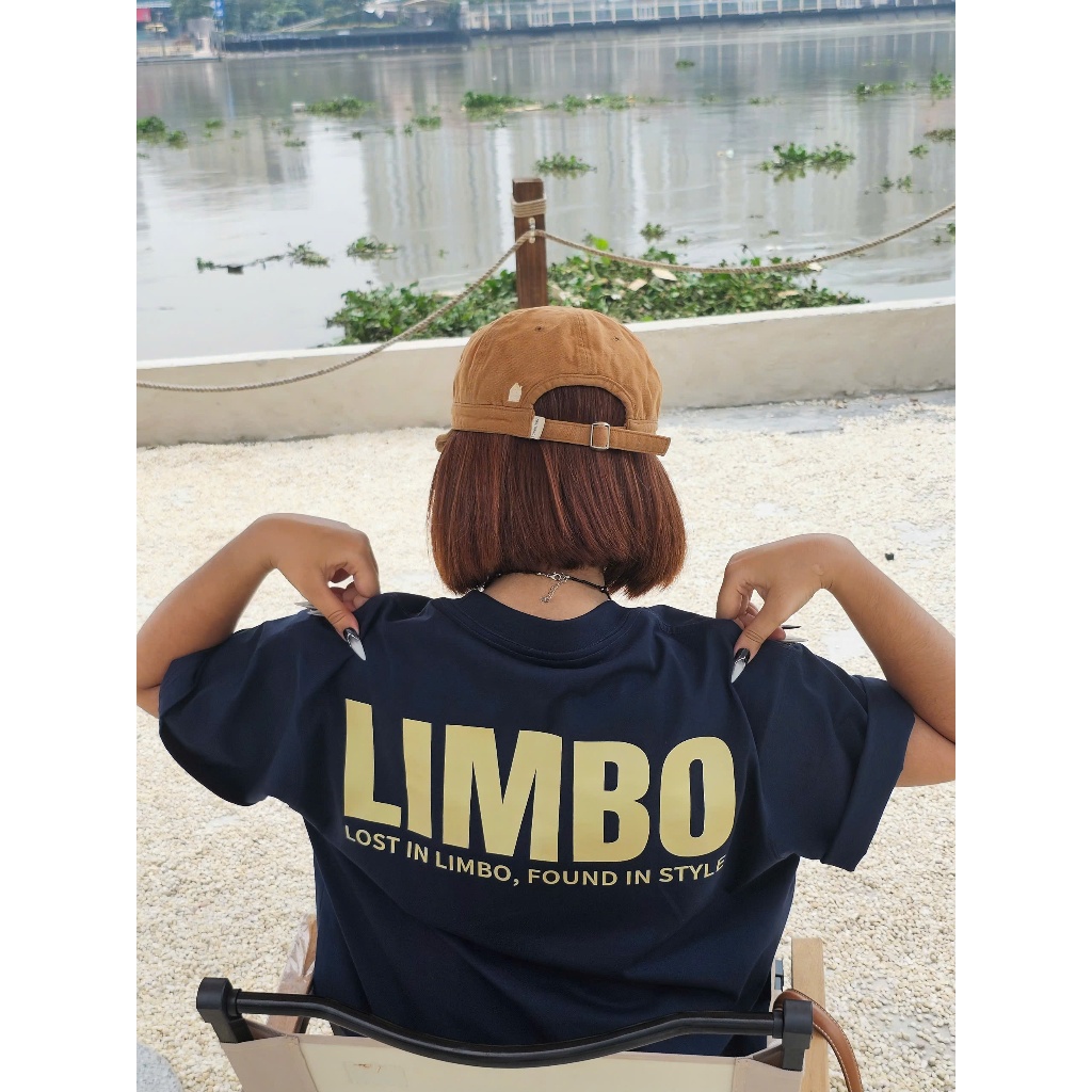 Áo thun Form Oversize Unisex Cotton 250GSM”LOST IN LIMBO FOUND IN STYLE” LIMBO STUDIO