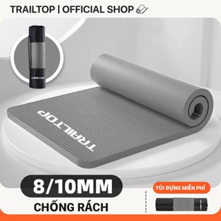  【COD Trailtop Thảm Tập Gym Yoga Siêu Dày 8-10mm Tập Thể Dục Tại Nhà Đệm Thảm Dã Ngoại Du Lịch 