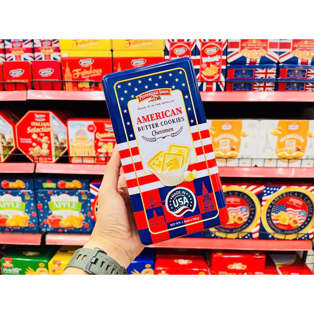 Bánh Cookies Sữa Pepperidge Farm American Butter 206g