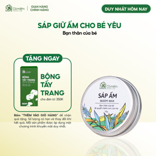  Sáp Giữ Ấm Cho Bé Mùa Đông Chống Cảm Giảm Ho Ngừa Ngạt Mũi Từ Tinh Dầu Tràm An Toàn Cỏ Mềm 4g 