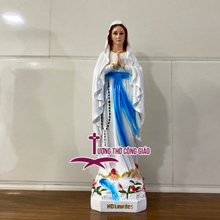 Tượng Đức Mẹ Lộ Đức 50cm composite cao cấp