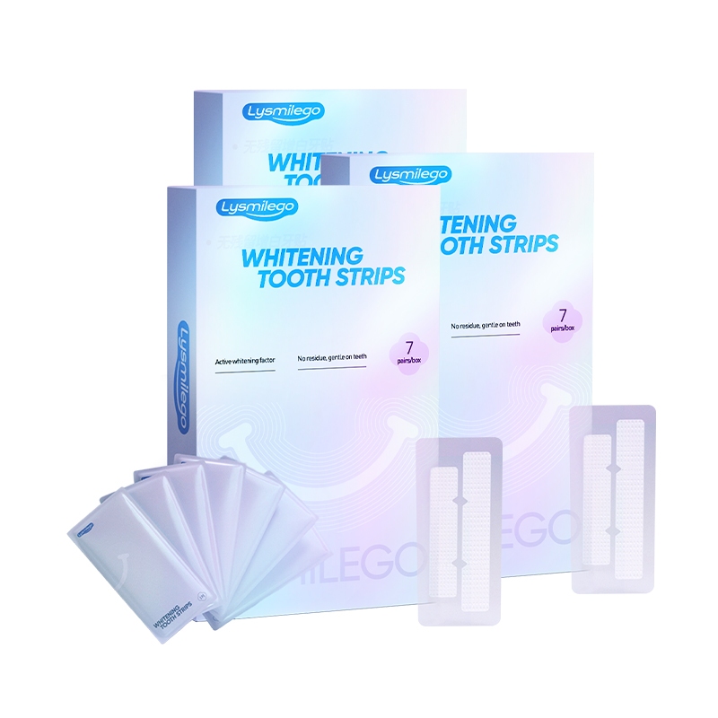 [LYSMILEGO] [2] Miếng dán răng không để lại dấu vết，Miếng dán hỗ trợ trắng răng