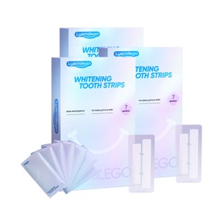 [LYSMILEGO] [2] Miếng dán răng không để lại dấu vết，Miếng dán hỗ trợ trắng răng