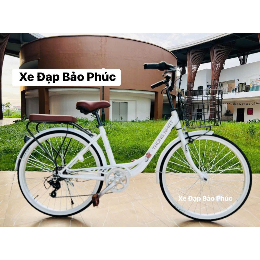 Xe đạp mini nữ Califa Misa 26inch  (Tặng đệm yên + lục giác)
