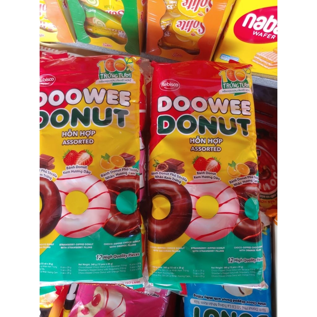 DOOWEE DONUT HỖN HỢP 348GR