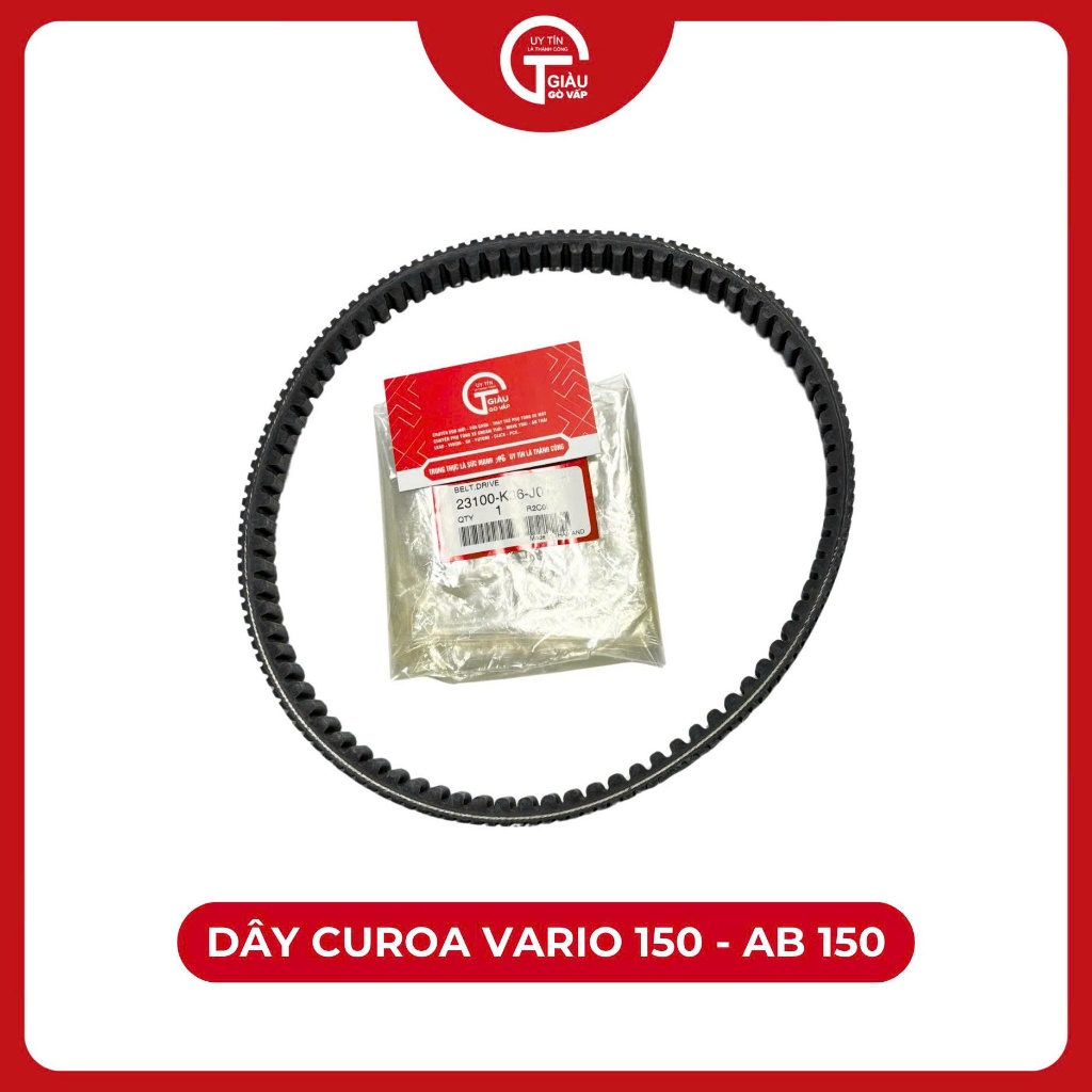 Phụ Tùng Dây Curoa Vario 150 - Air Blade AB 150 Hàng Thái