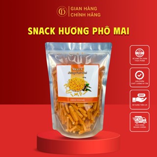  Snack Hương Phô Mai  Khoai Tây Dạng Ống ,Snack Ăn Vặt Loại 1 túi 500gr - Cô Diệp Food 