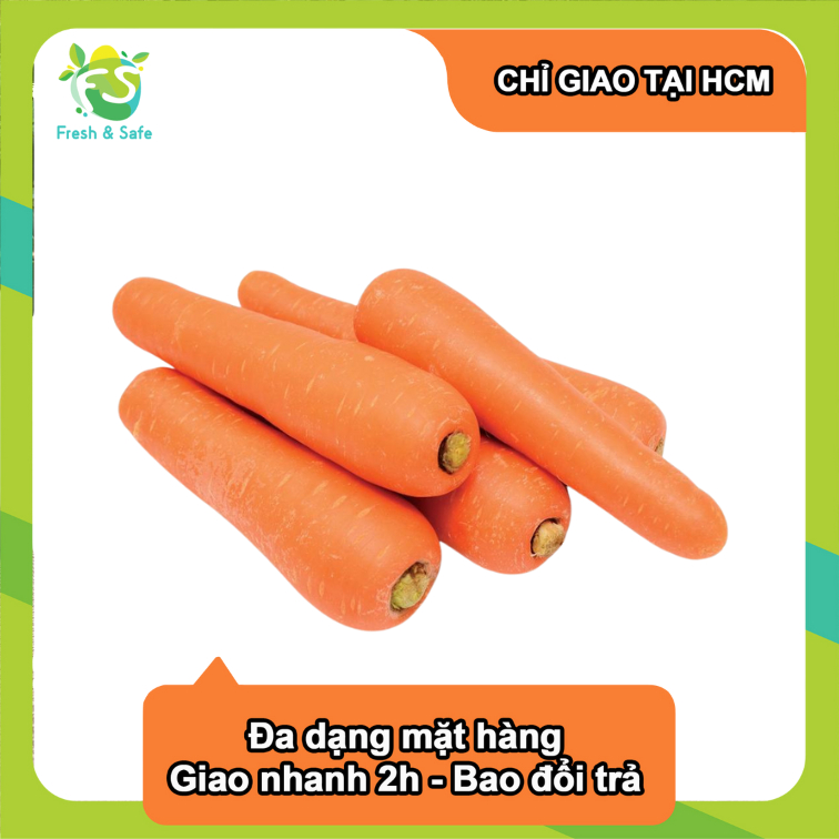 [Giao Hỏa Tốc HCM] Cà rốt - 3kg (sỉ)