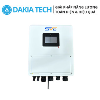 Inverter Hybrid SVE 6KW HB-SVE 1P/6K Plus – IP65 - Vỏ kim loại, không tiếng ồn - Bảo hành 5 năm