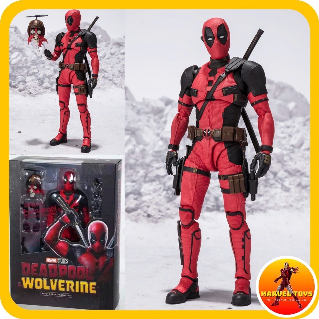 [HÀNG SẴN] Mô Hình Deadpool SHF Bootleg DEADPOOL & WOLVERINE Action Figure