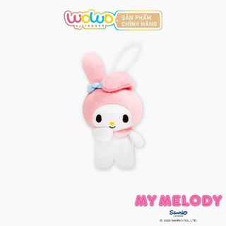  Móc khoá Gấu bông thỏ My Melody 10cm Móc khoá Xe máy Túi Xách Xinh - Chính hãng từ WOWO by TAGGER 