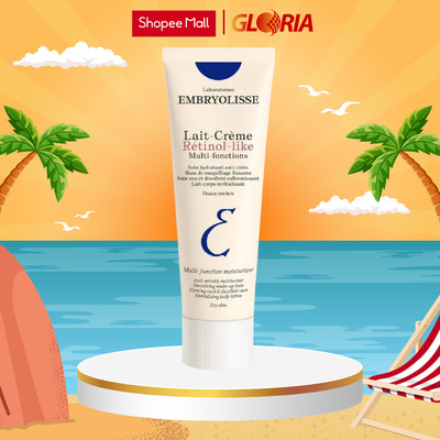 Kem Dưỡng Hỗ Trợ Cải Thiện Nền Da, Sáng Mịn Lait Crème RETINOL Like EMBRYOLISSE 15ml/75ml