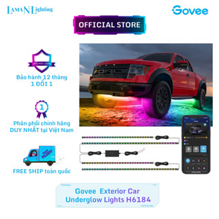  Đèn LED gầm xe ô tô Govee H6184 hệ màu RGBIC 