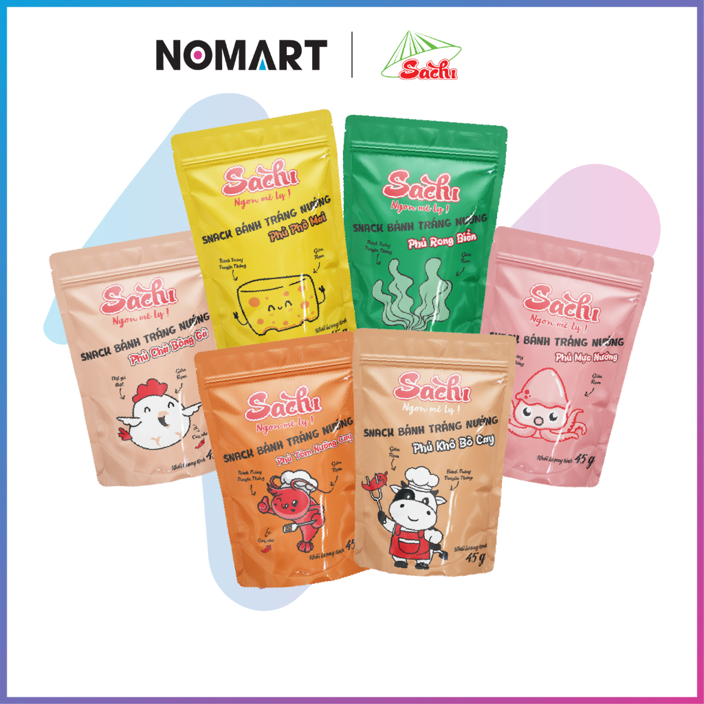 Snack Bánh Tráng Nướng SACHI (Gói 45g)
