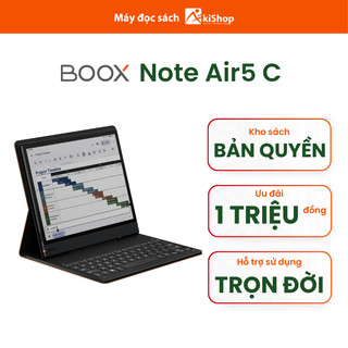  Máy đọc sách màu BOOX Note Air5 C  10.3 inch  chính hãng Akishop  Android 15 bút Pen3  Kho hàng Hồ Chí Minh 