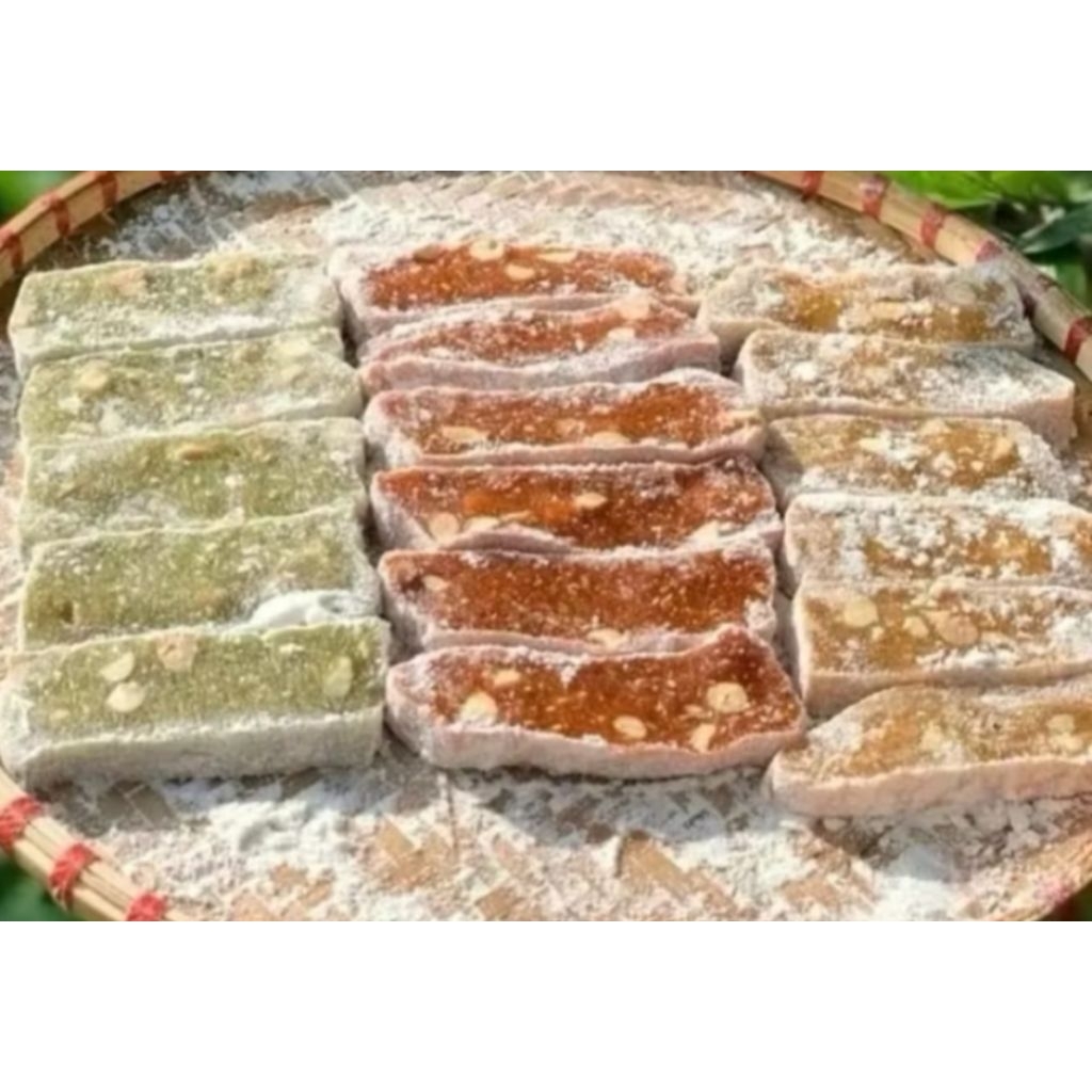 bán sỉ chè lam 4 vị cắt sẵn gia truyền thơm ngon hấp dẫn