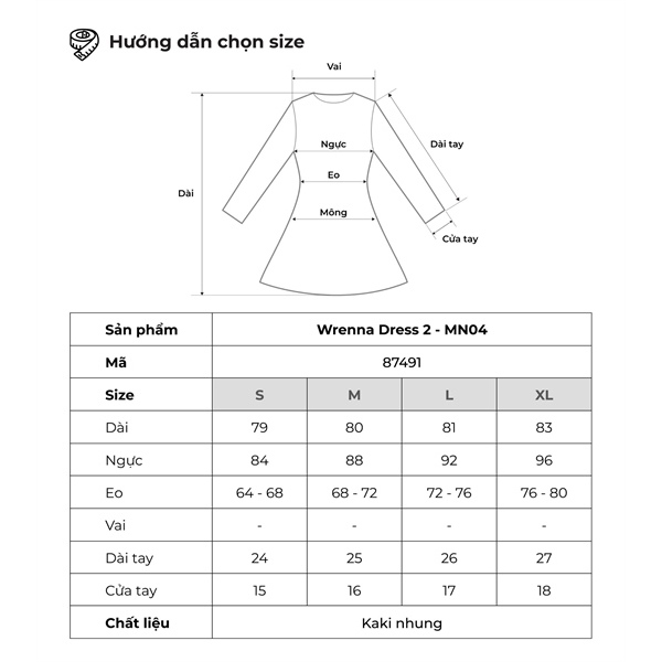 Đầm xòe cổ sơ mi tay ngắn kèm khăn choàng THE C.I.U, váy liền dáng xòe kaki nhung phối cà vạt - Wrenna Dress | BigBuy360 - bigbuy360.vn