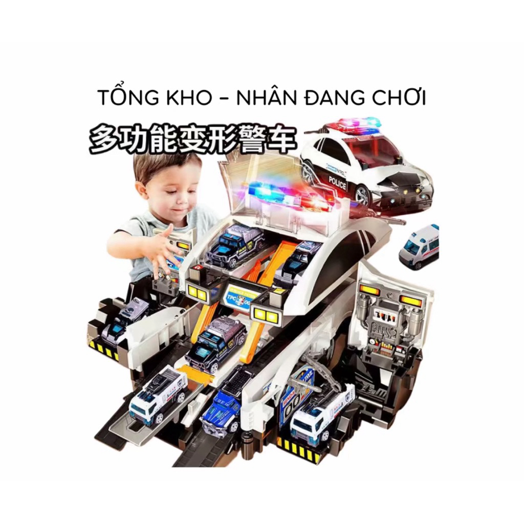 Đồ chơi ô tô biến hình cho bé