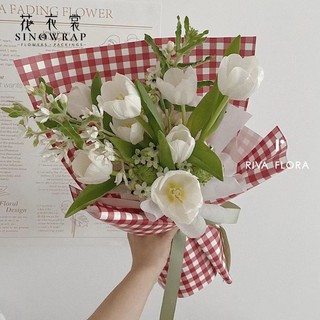 Giấy gói hoa caro