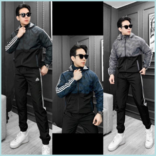 Bộ Gió Nam Thể Thao 2 Lớp Cao Cấp Thiết Kế Bộ Quần Áo Gió Nam