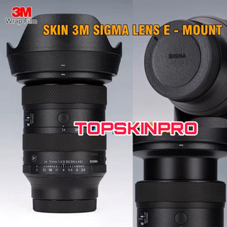  Miếng dán skin 3M cao cấp cho ống kính Sigma 24-70 24-70 art II 28-70 16-28 28-45 F1.8. 28-105 