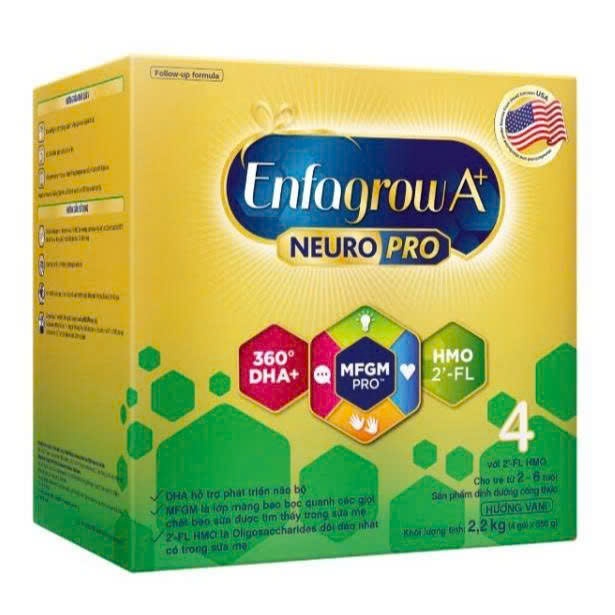 Sữa Bột Enfagrow A+ 4 (1.1kg/2.2kg)