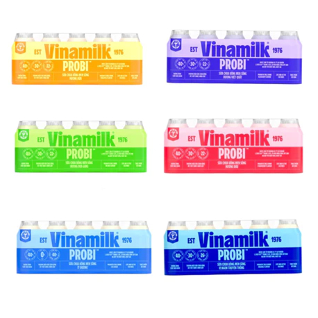 SỮA CHUA UỐNG PROBI CÁC LOẠI - LỐC 5 CHAI 65ML