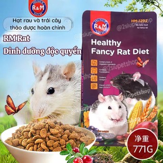 Thức ăn R&M Rat siêu dinh dưỡng bổ sung rau củ,thảo mộc toàn diện gói - 778.1g