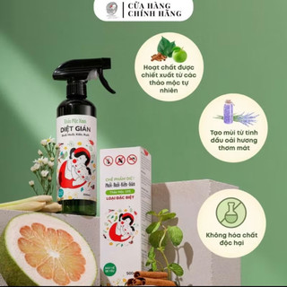 Diệt Kiến Gián Ruồi Muỗi Côn Trùng Tự Nhiên An Toàn Cô Cà Chua 500ml