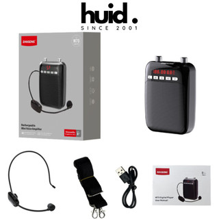 Máy Trợ Giảng Zansong M70 - Không Dây, Bluetooth/USB/Thẻ Nhớ/FM, Pin Lâu, Âm Thanh To Rõ, Kèm Mic