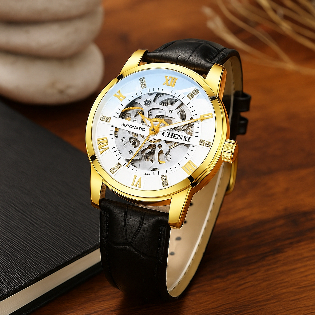 Đồng hồ cơ nam Chenxi máy cơ tự động cao cấp CX-8802 [BẢO HÀNH 12 THÁNG]