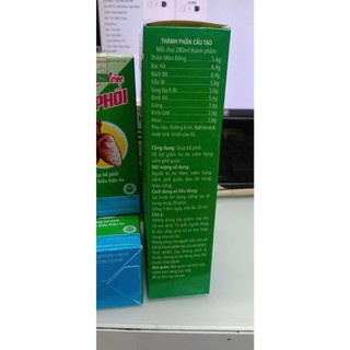 thiên môn bổ phổi bình đông 280ml