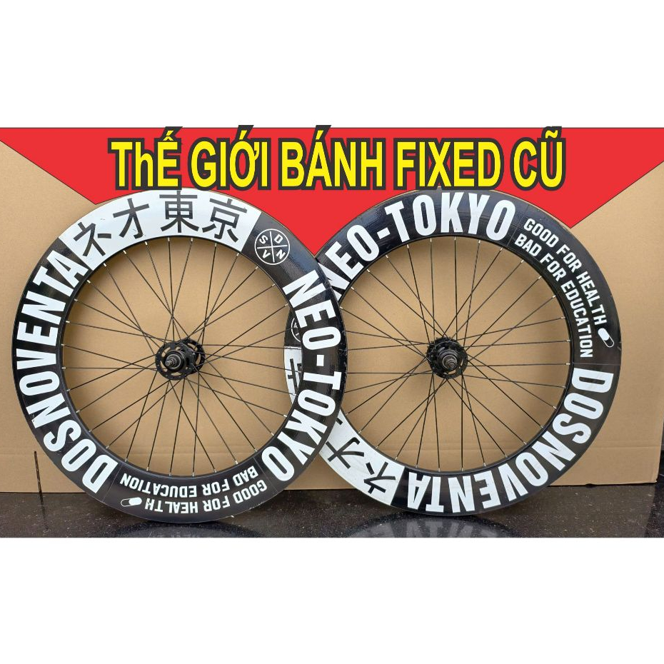 Vành bánh xe đạp fixed gear cũ lướt đã giá rẻ