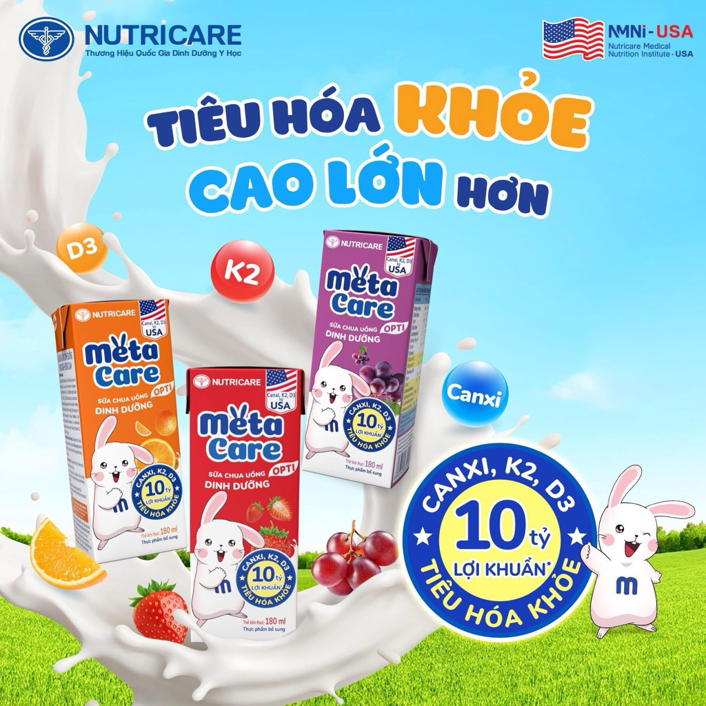 SỮA CHUA UỐNG DINH DƯỠNG METACARE