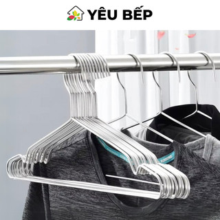  Móc Nhôm Người Lớn Huy Tưởng Dày 2mm Móc Nhôm Treo Quần Áo Chống Trượt Móc Nhôm Phơi Đồ Người Lớn Và Trẻ Em 