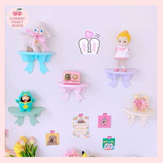  Kệ Gỗ Treo Tường Hình Nơ – Kệ Trang Trí Phòng Kiểu Nhật Cực Xinh Decor Bàn Học Bàn Trang Điểm 